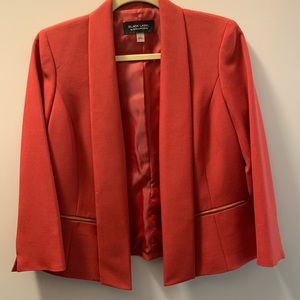 Black Label by Evan Picone red blazer